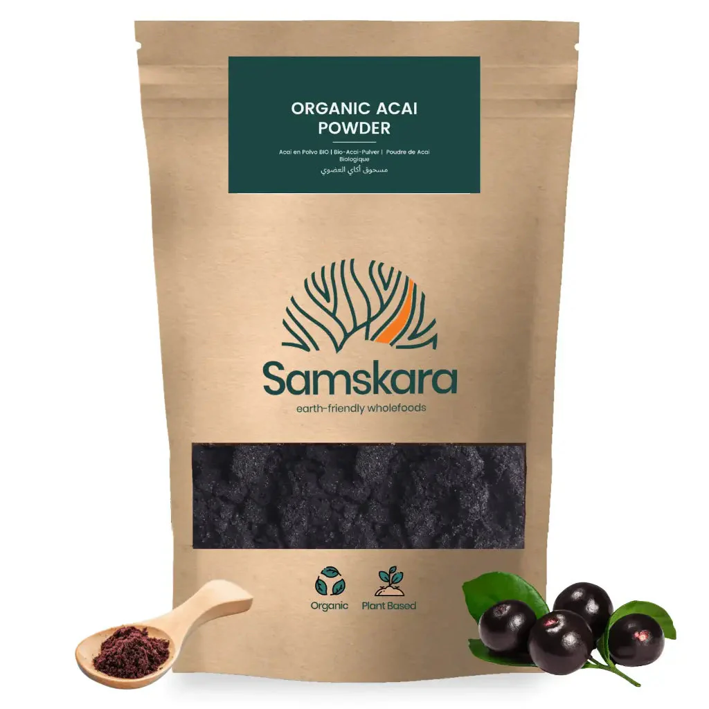 Açaí Liofilizado En Polvo Bio - 250g