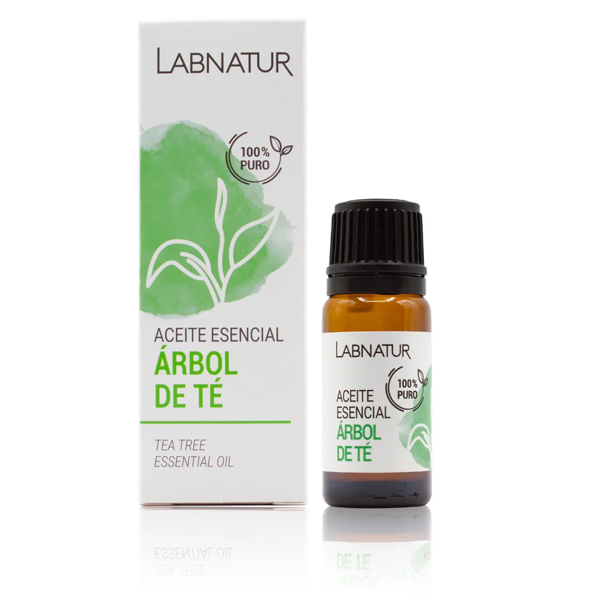 Aceite De Árbol De Té Puro 10 Ml | Purificante Y Antibacteriano | Cuidado Facial Y Corporal | Uso Diario