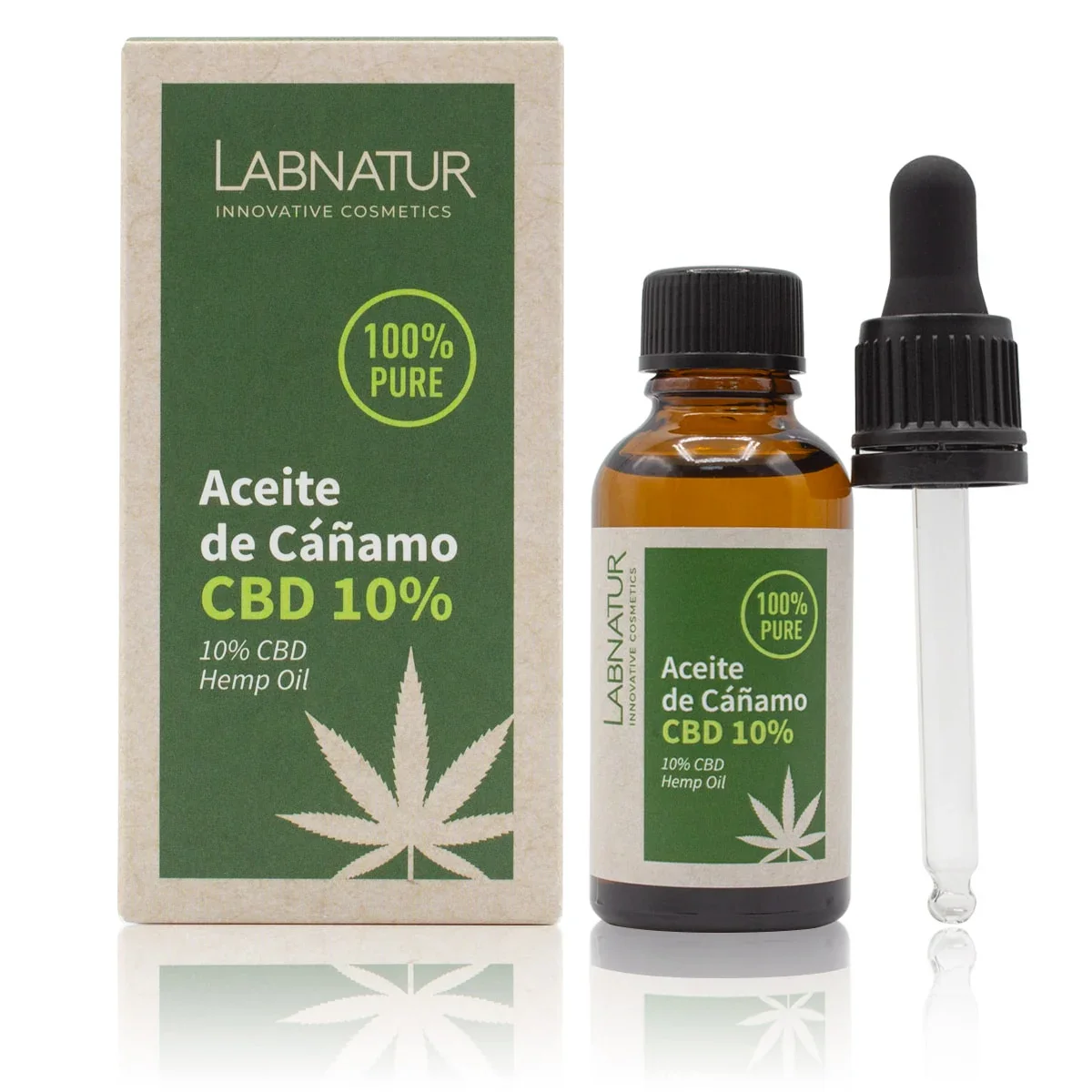 Aceite Puro CBD Labnatur 30 ml | Nutritivo | Hidratante | Cuidado Facial
