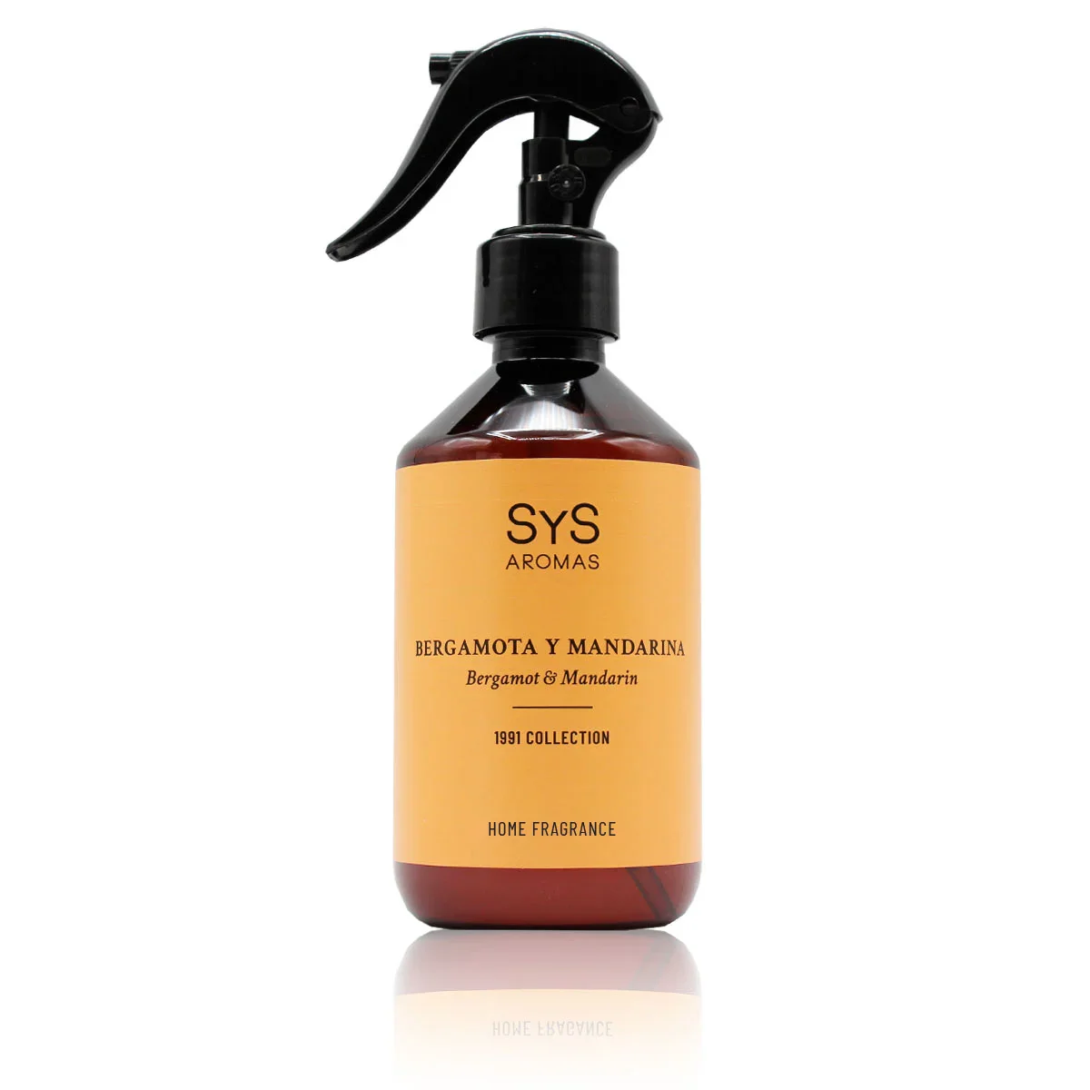 Ambientador Pulverizador Bergamota Y Mandarina | Aroma Cítrico Y Fresco | Fragancia Energética Y Revitalizante