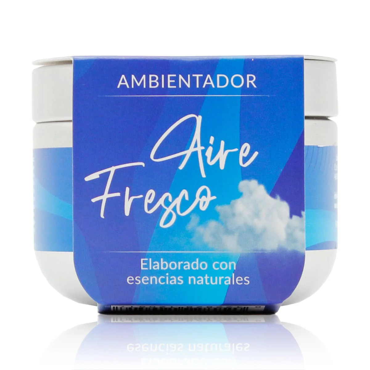 Ambientador Tarro Aluminio Aire Fresco | Aroma Limpio Y Ligero | Fragancia Fresca Y Duradera Para El Hogar