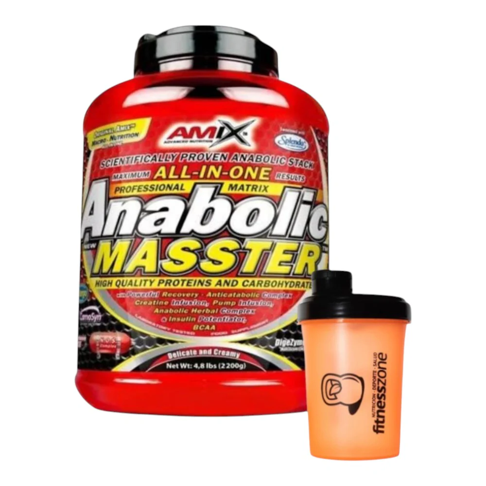 Anabolic Masster 2.2 Kg + ¡shaker Fitnesszone De Regalo! Frutas