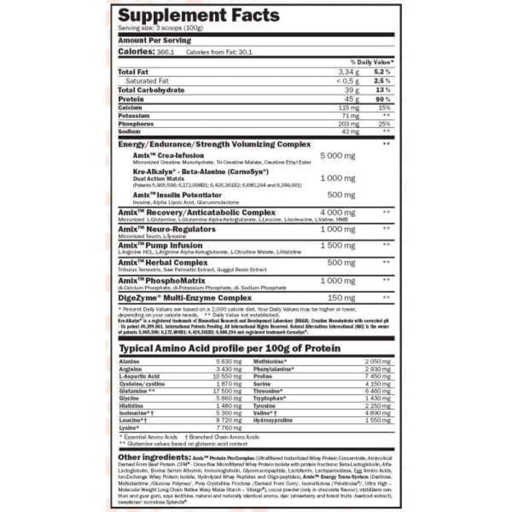 Anabolic Masster 500 Gr Chocolate - Image 2