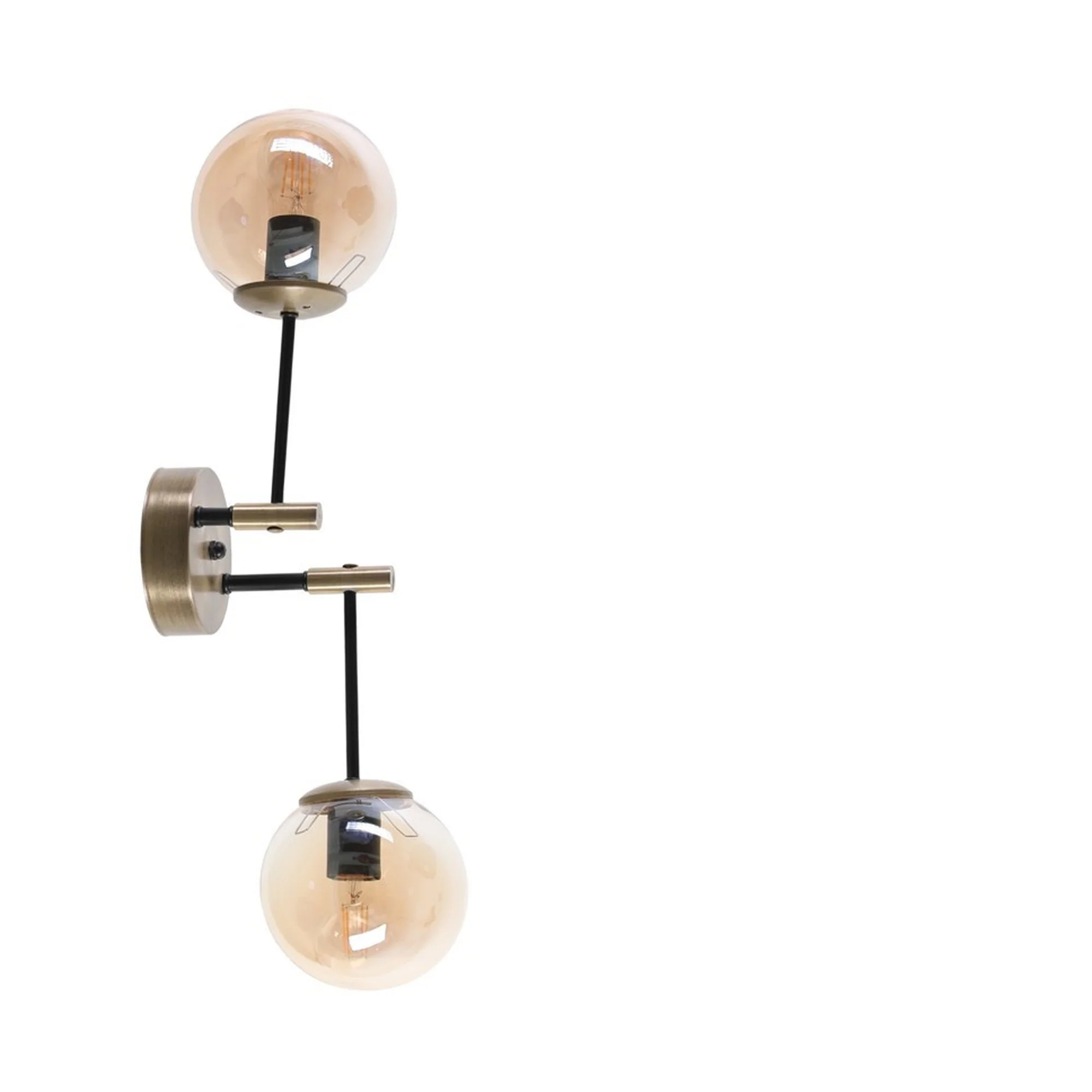 Aplique De Pared, 100% Metal , Cobre, 70x20x16, Casquillo E 27 Max 60 W