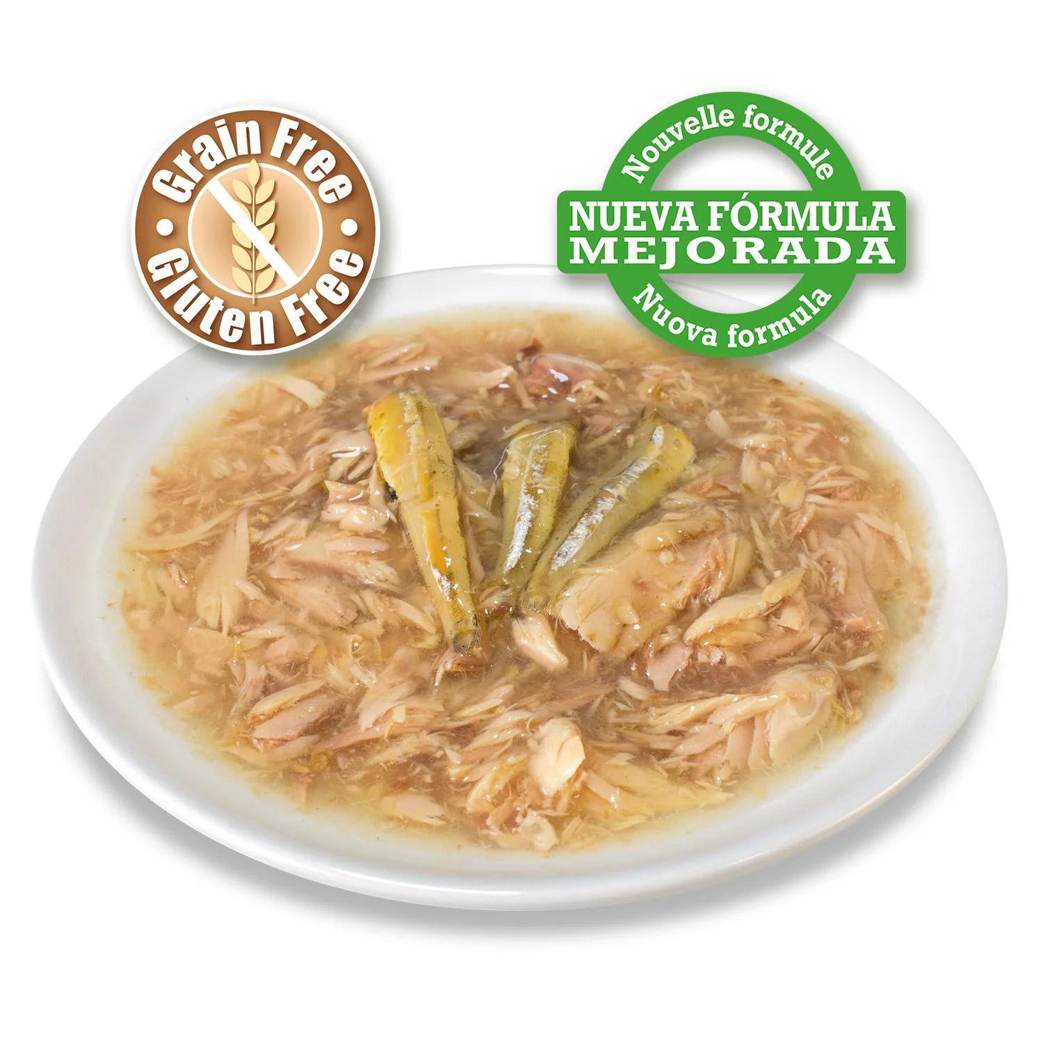 Atún blanco y anchoa en salsa Arquivet 80 g Comida húmeda para gatos - Image 2
