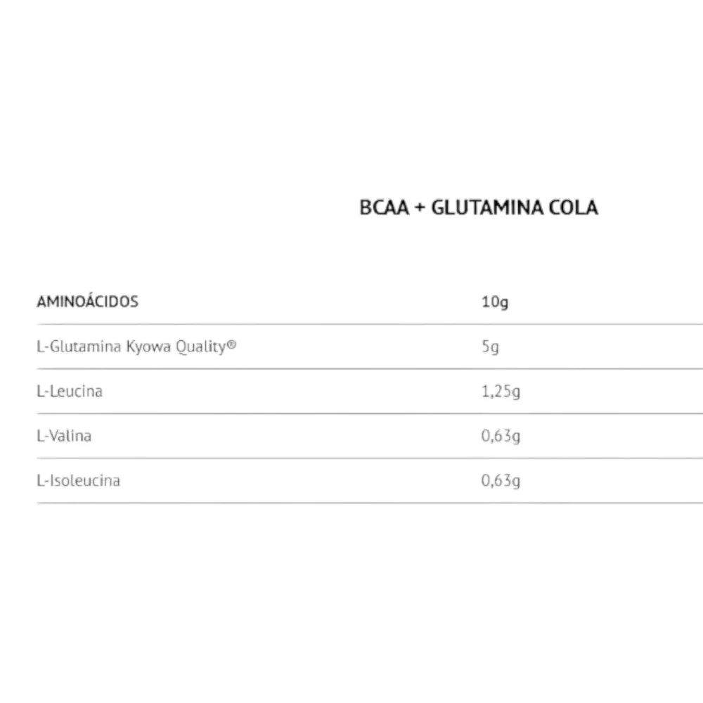Bcaa + Glutamine Kyowa® 500 Gr Cola - Image 3