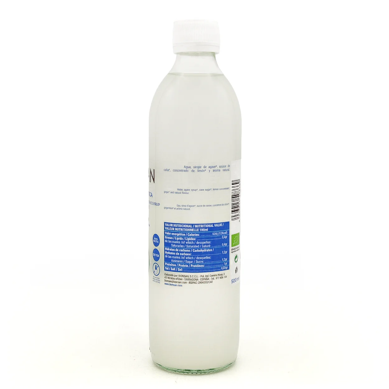 Bebida Probiótica Bionsan Agua Limón Eco Bionsan 500ml - Image 2
