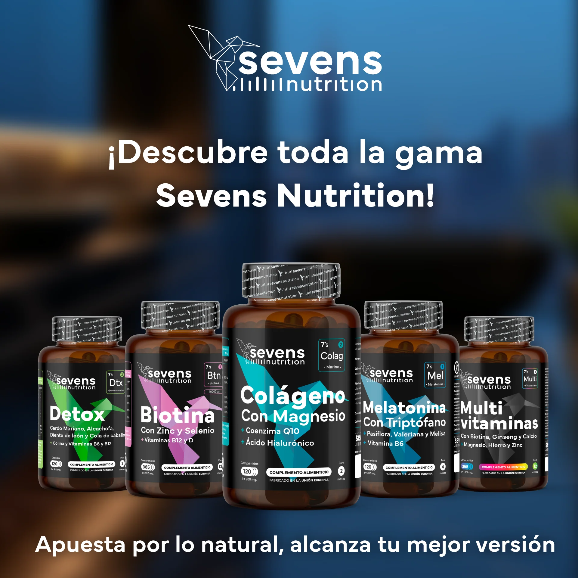 Biotina 10.000 Mcg + Colágeno Marino Con Magnesio. Sevens Nutrition.cabello, Piel, Uñas Y Articulaciones - Image 6