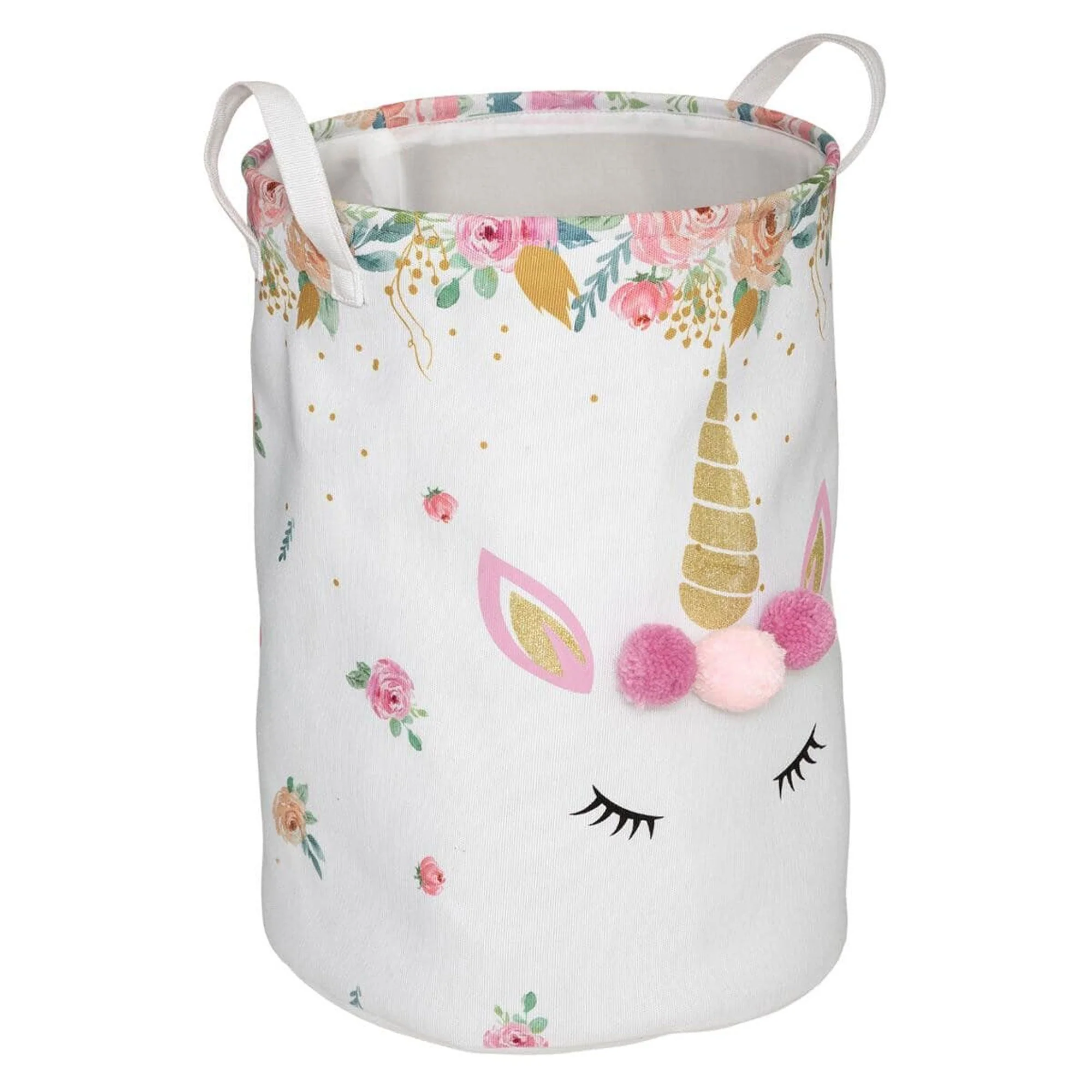 Bolsa De Juguetes unicornio De Tela - 35 X 50cm