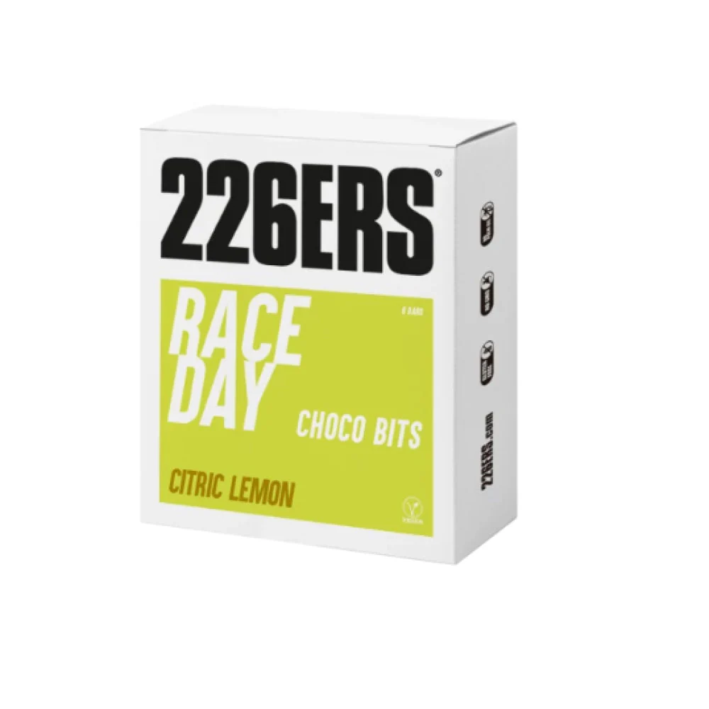 Box Race Day Bar Choco Bits 6 X 40 Gr Limón
