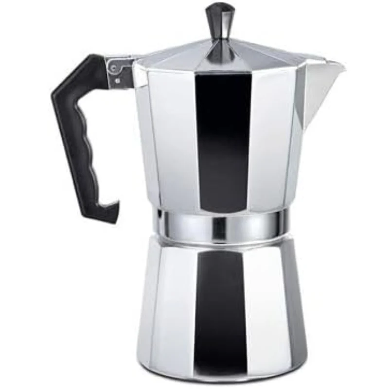Cafetera De Aluminio 6 Tazas Para Induccion. Edm