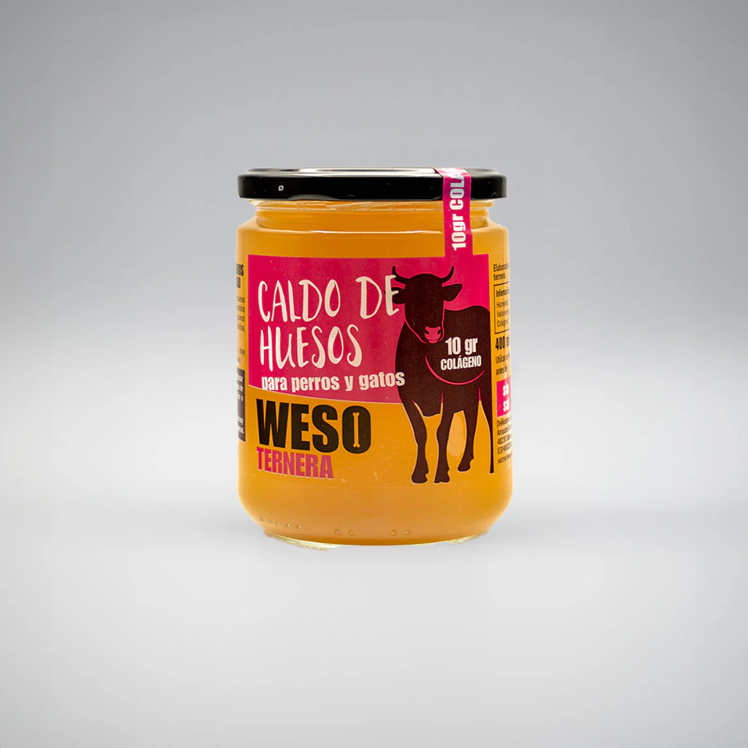 Caldo De Huesos De Ternera De Pasto - Colágeno Para Articulaciones