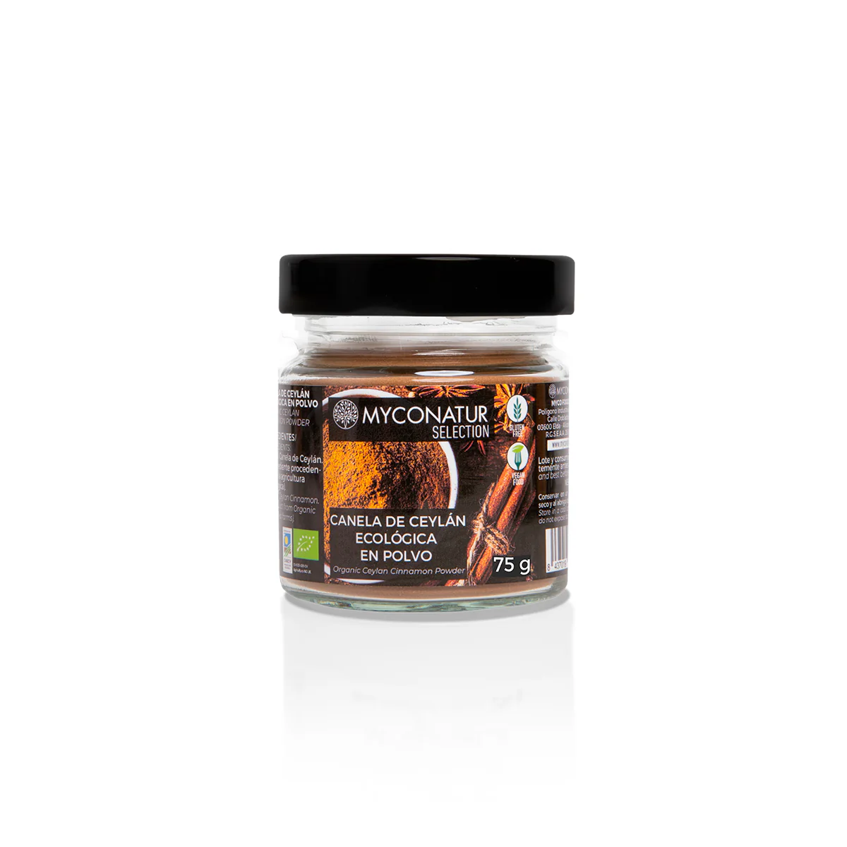 Canela De Ceylán Ecológico Myconatur 75g