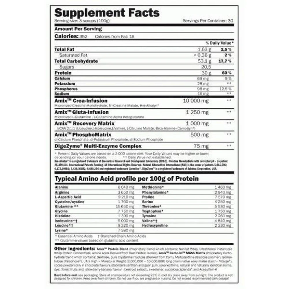 Carbojet Mass 1.8 Kg Frutas Del Bosque - Image 2