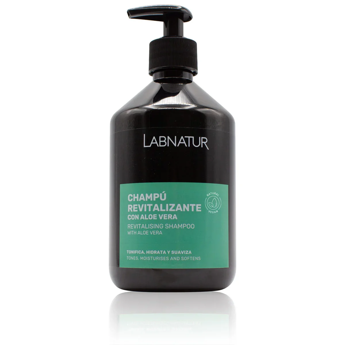 Champú Revitalizante Aloe Vera Labnatur 500 ml | Hidratación | Cuidado Capilar Diario