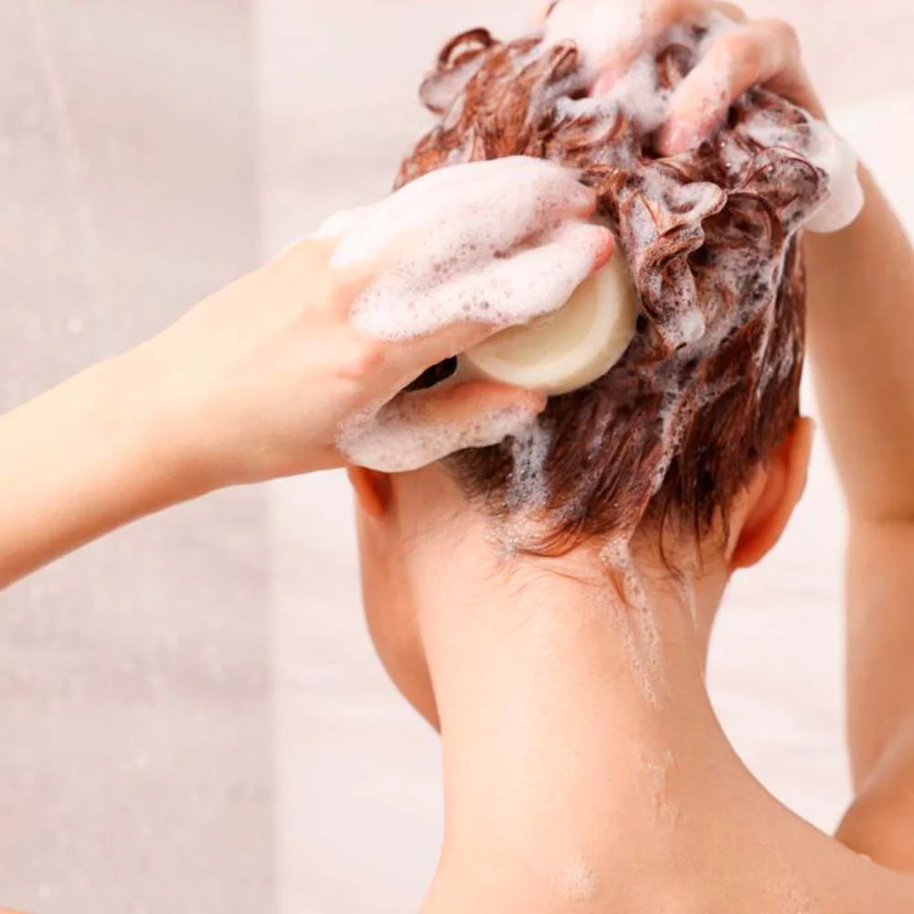 Champú Sólido Cabello Seco o quebradizo - 100% Natural - Previene Puntas Abiertas - Hecho En España - 1 ud. - Image 3