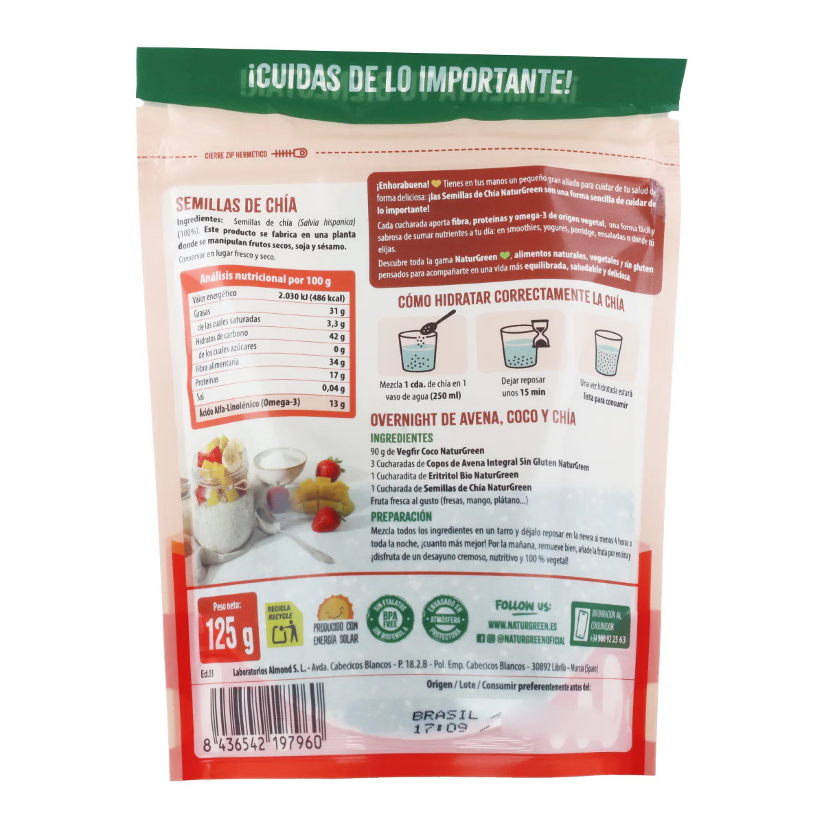 Chía NaturGreen 125 g - Image 2
