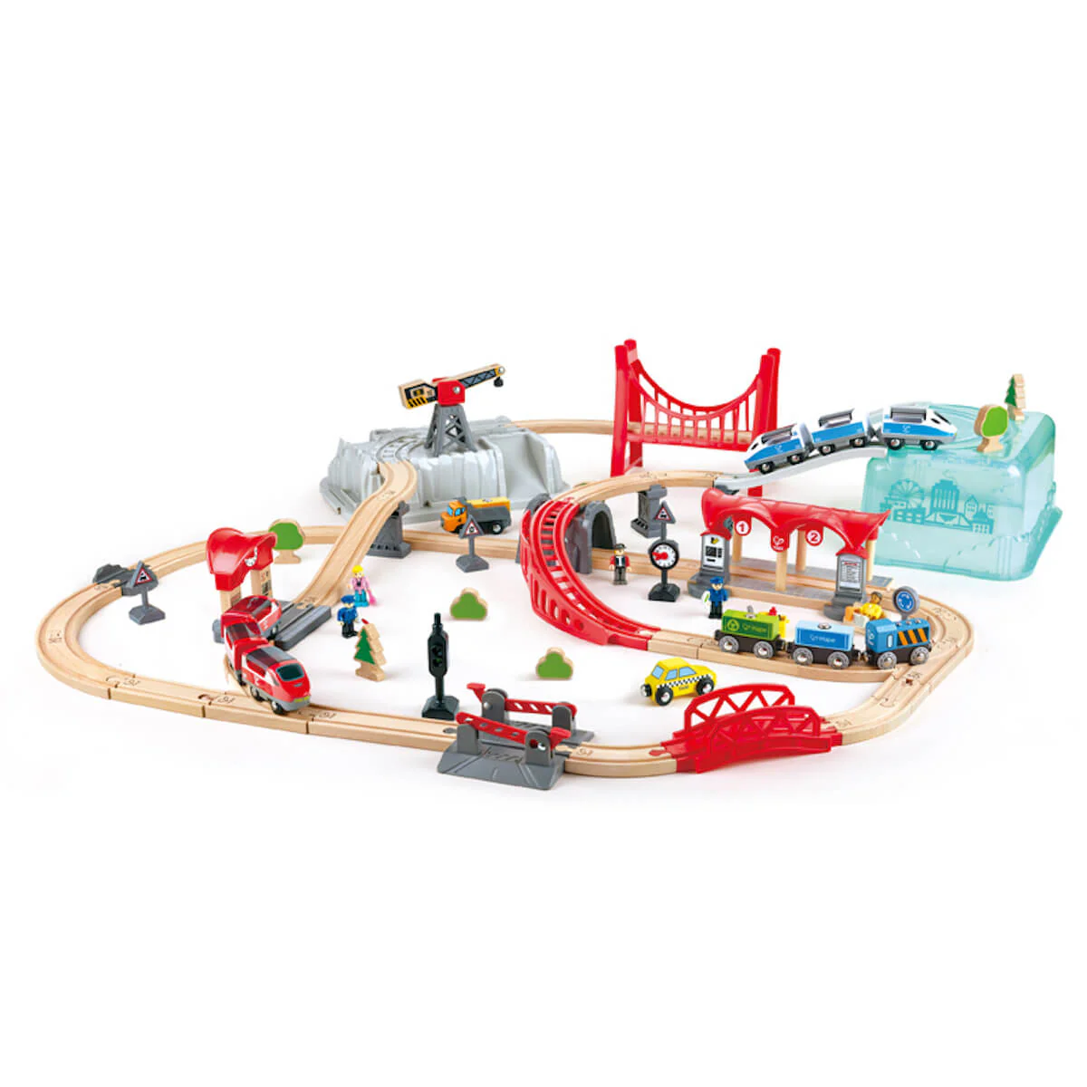 Circuito Tren City Train Bucket Hape - Image 2