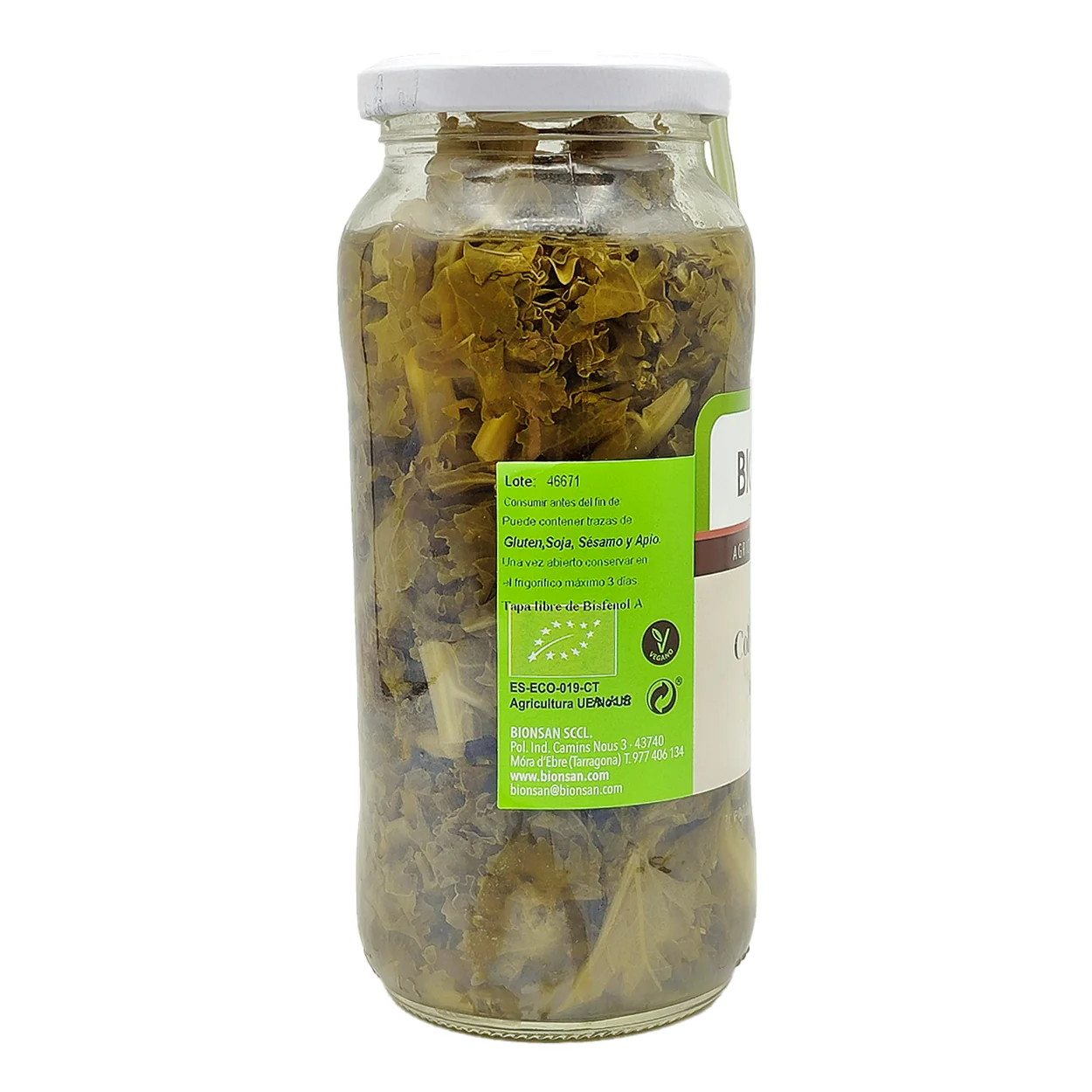 Col Kale Cocida Eco Bionsan 520gr - Image 3