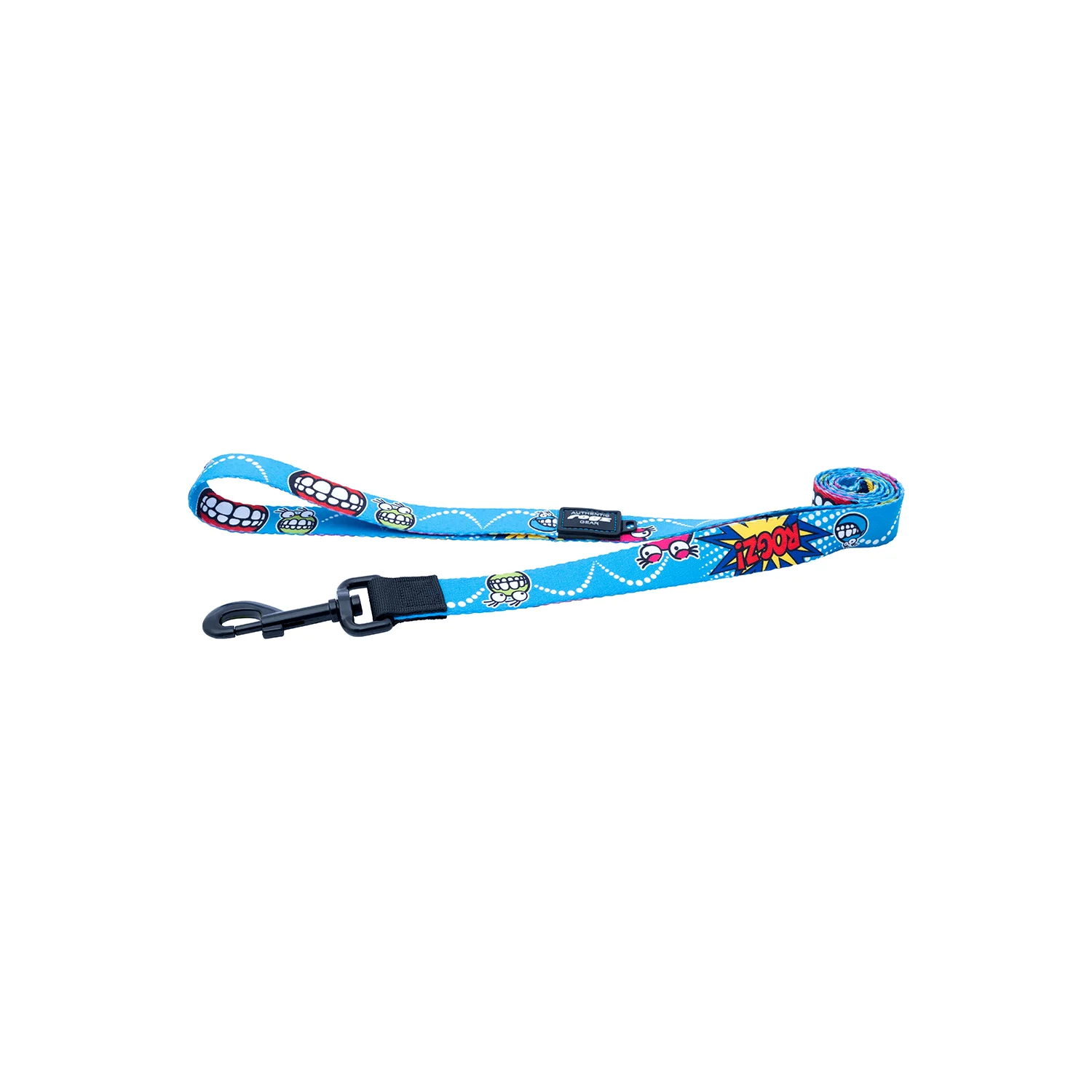 Correa Para Perro, Modelo Fusion De Rogz, Estampado Comic Azul. Talla L (21-40kg) - Image 4