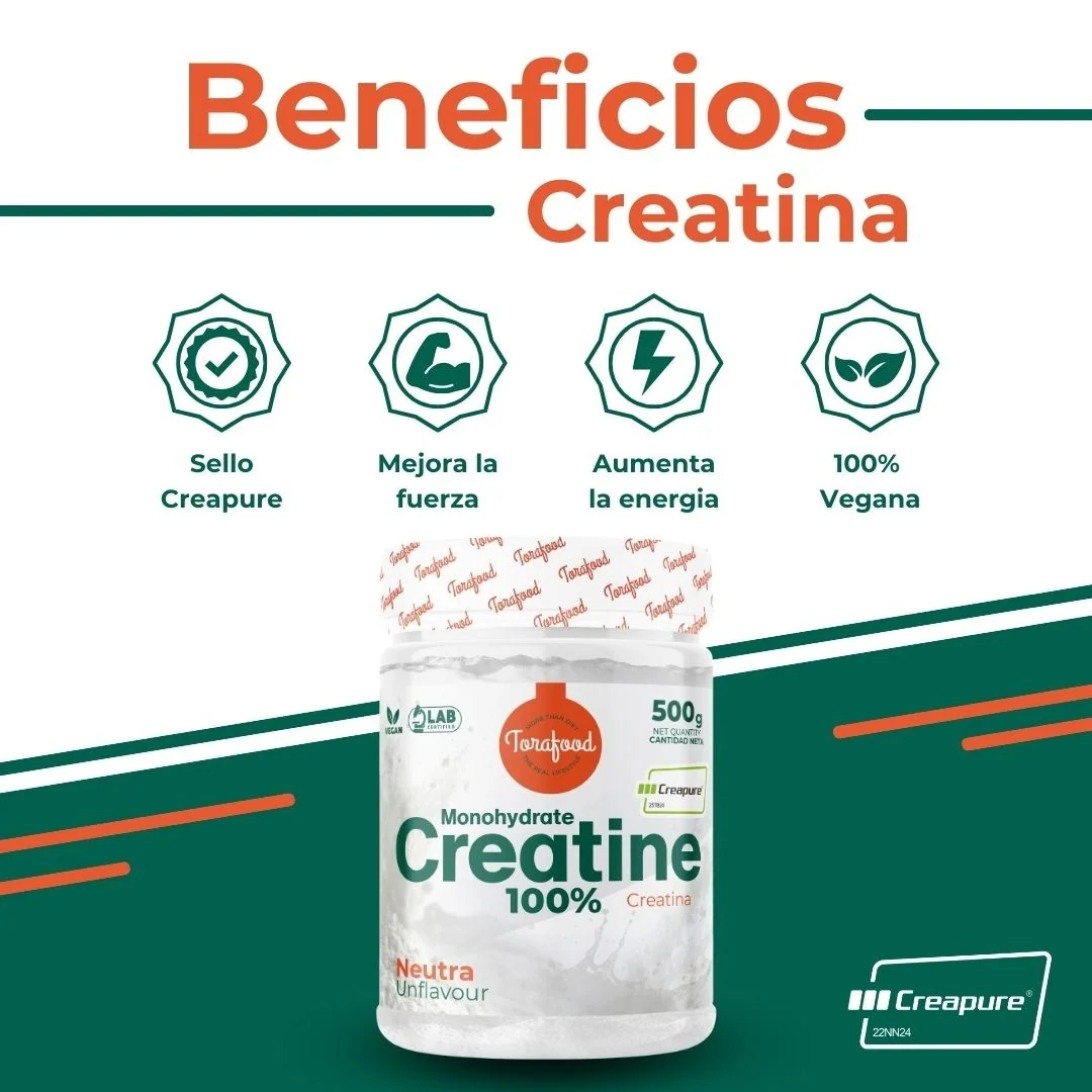 Creatina Creapure Neutra Torafood 300g - Image 4