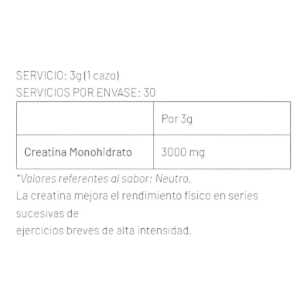 Creatine Monohydrate 90 Gr - Image 2