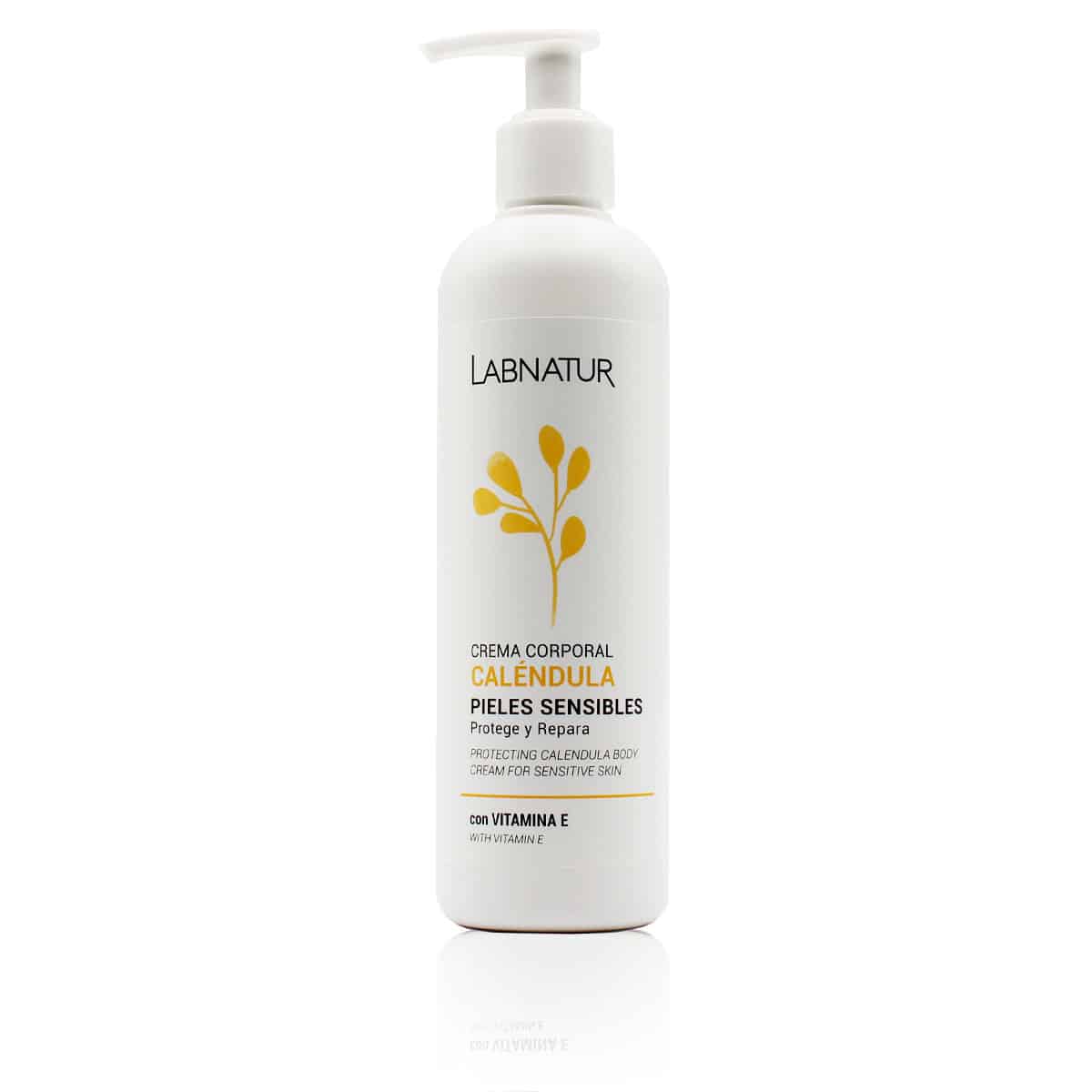 Crema Corporal Caléndula Labnatur 300 ml | Hidratante | Calmante | Piel Sensible