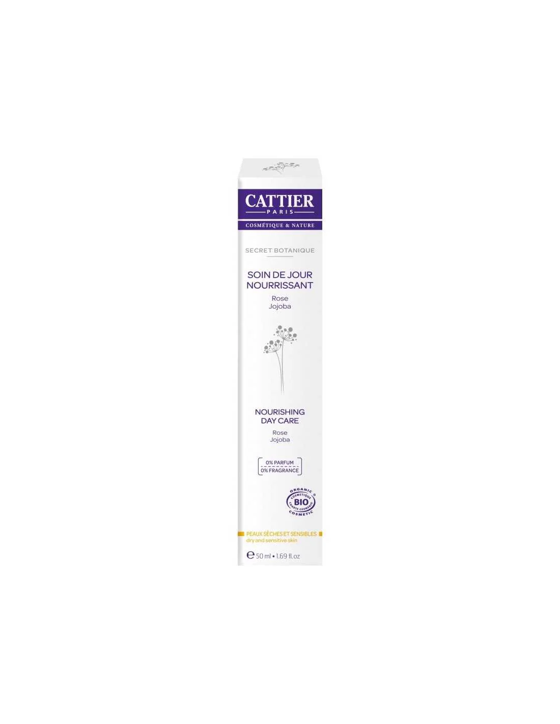 Crema Nutritiva Piel Seca, Sensible Bio - Cattier