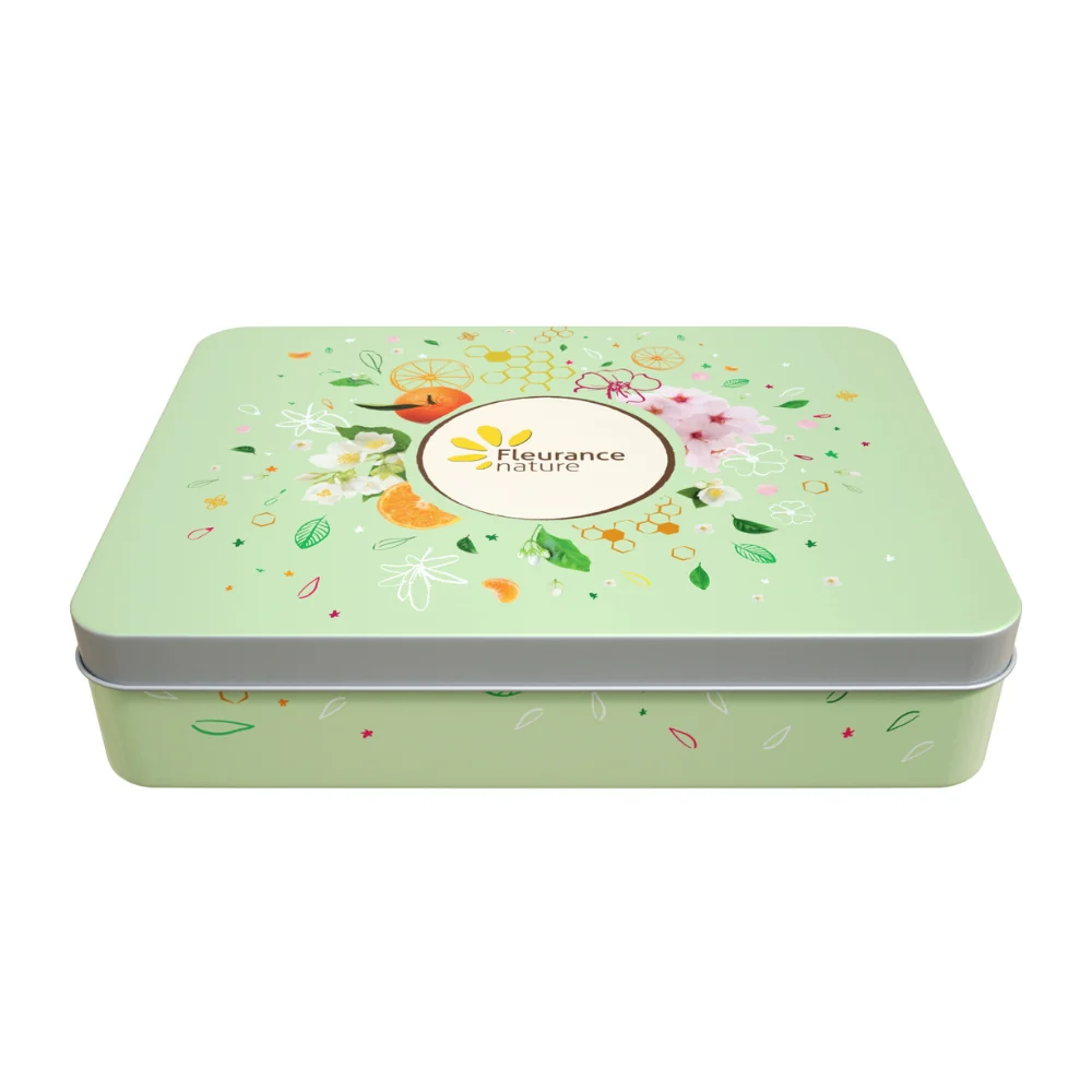 Cuarteto De Crema De Manos Eco En Su Cofrecito Verde Fleurance Nature 4x30ml - Image 2