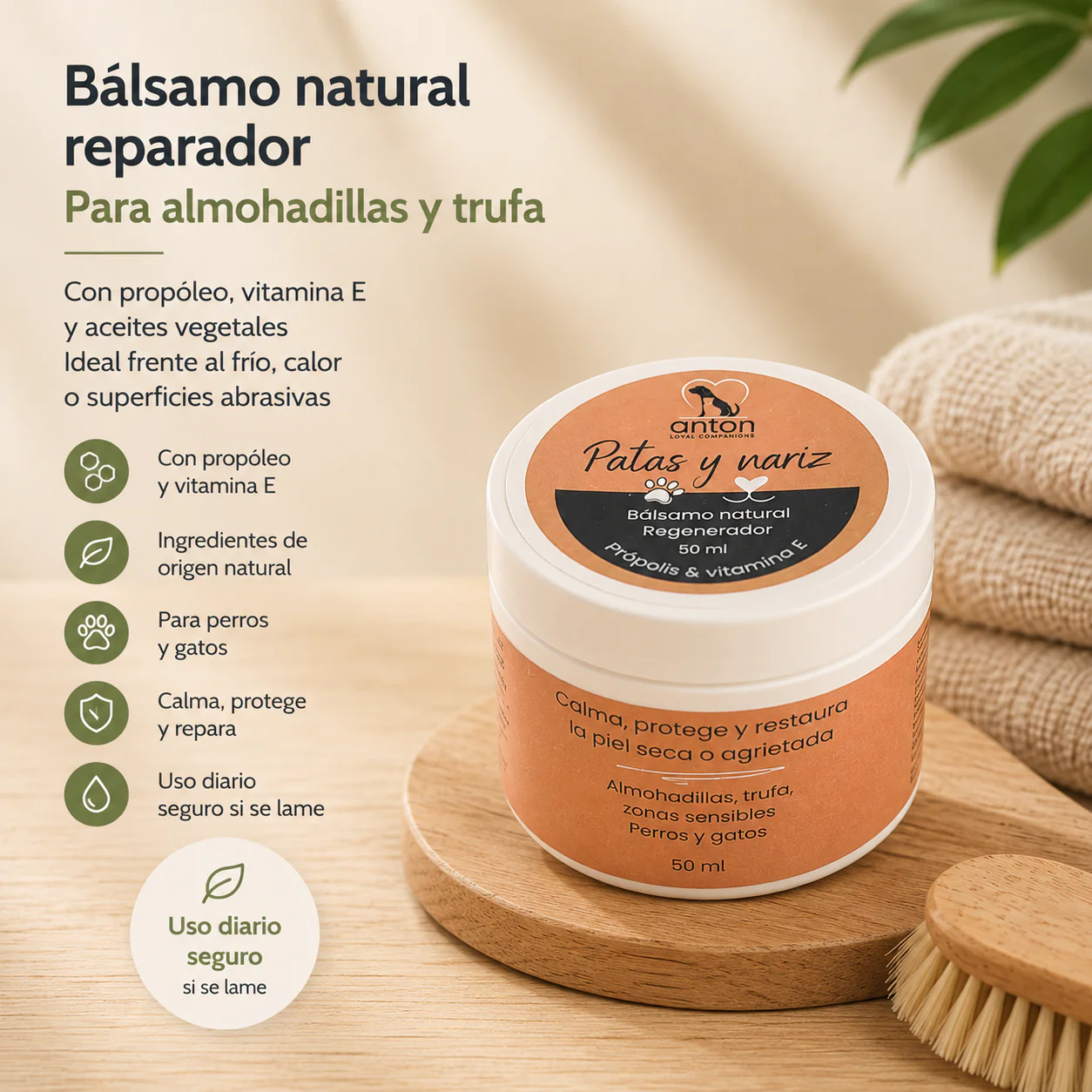 Cuidado Completo Natural Para Perros Y Gatos – Limpieza De Patas Y Protección De Almohadillas Y Nariz - Image 3