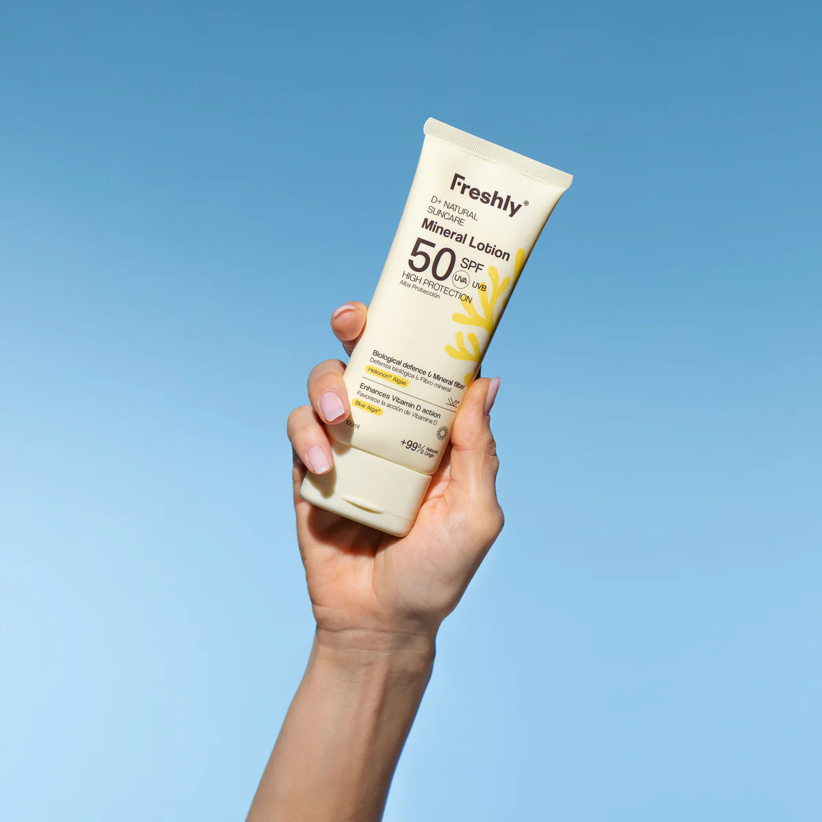 D+ Natural Suncare Mineral Lotion SPF50 100 ml - Image 5