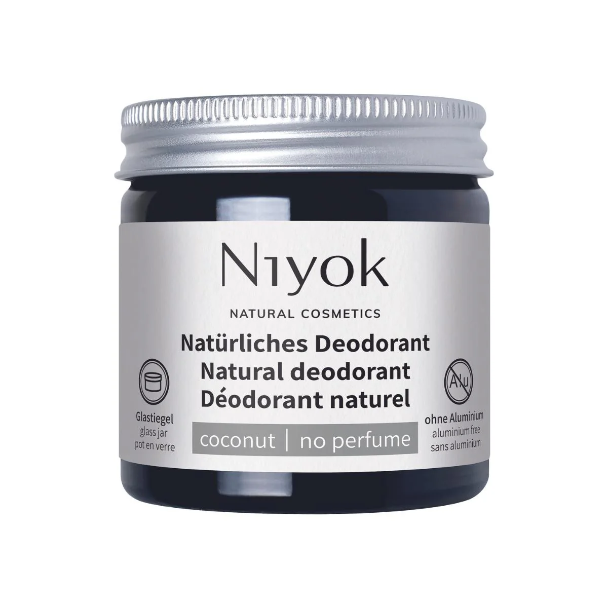 Desodorante + Antitranspirante Sin Perfume Niyok 40 g