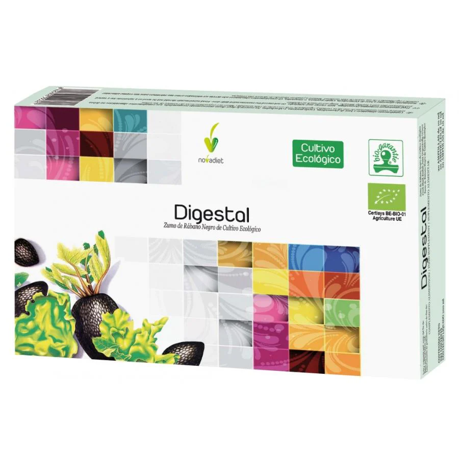Digestal Rábano negro Novadiet, 20 viales