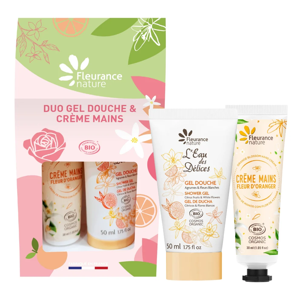 Duo Gel Ducha Cítrico 50ml + Crema Manos Flor De Azahar 30ml - Image 2