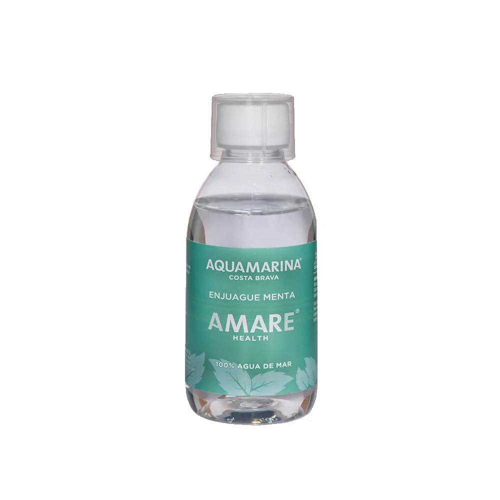 Enjuague de Agua de Mar hipertónica y Menta Aquamarina 250 ml