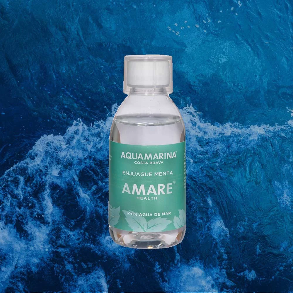Enjuague de Agua de Mar hipertónica y Menta Aquamarina 250 ml - Image 2