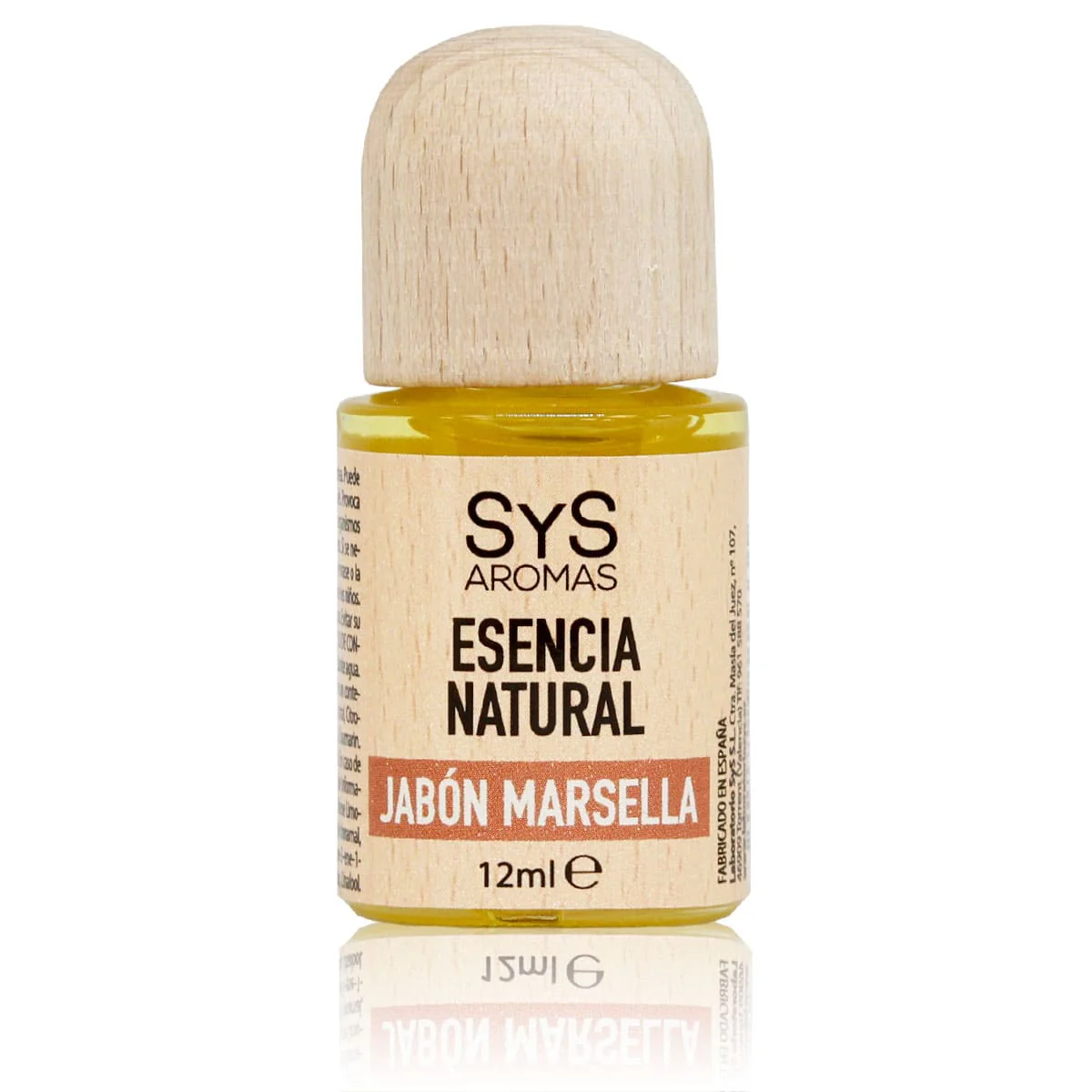 Esencia Aromática Jabón De Marsella 12 Ml | Aroma Limpio Y Fresco | Fragancia Clásica | Perfume Concentrado