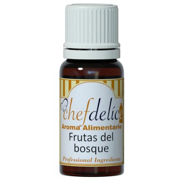 Frutas Del Bosque Aroma Concentrado Chefdelice 10 ml