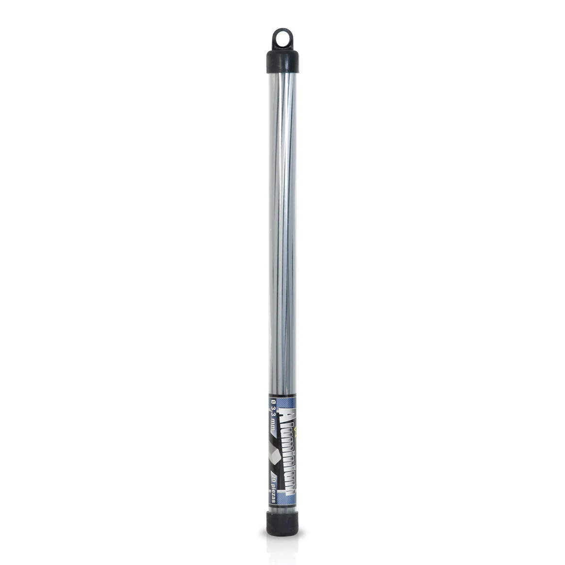 Garland - 71022c2033 Hilo Desbrozadora Tubo De Hilo De Nylon Cortado (aluminium), Unidades Por Tubo: 20, Diametro: 3,3 Mm., Sección: Cuadrado