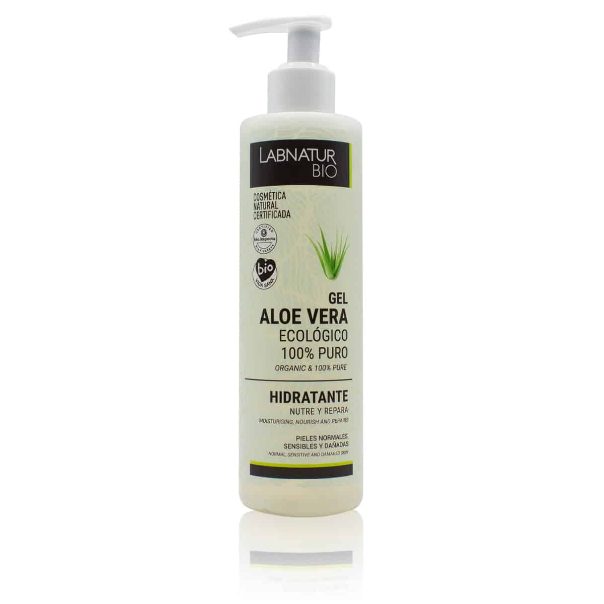 Gel Aloe Vera Ecológico 250 Ml | Hidratación Natural | Calmante Y Regenerador | Labnatur Bio