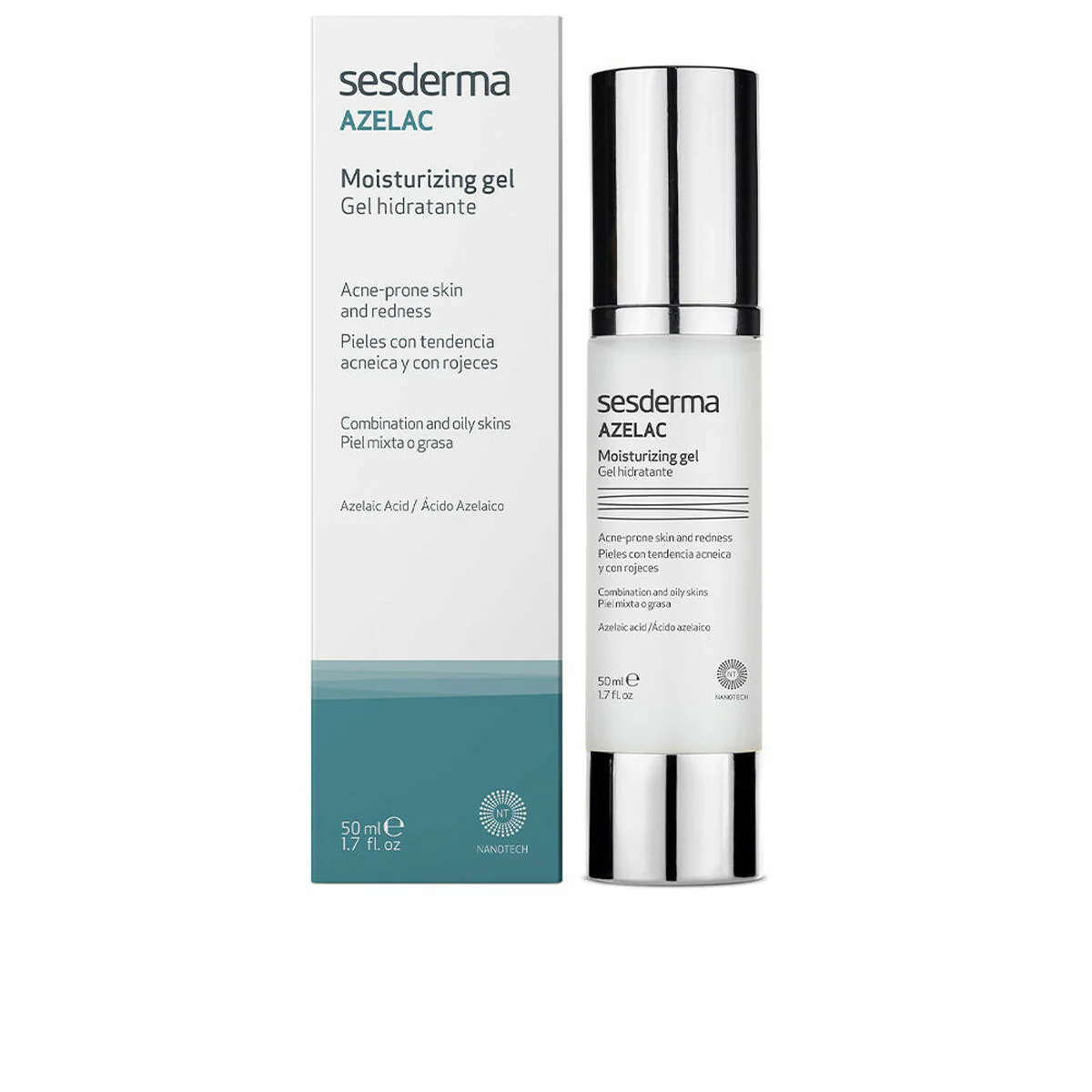Gel Hidratante Sesderma Azelac Pieles Con Tendencia Acneica (50 Ml)