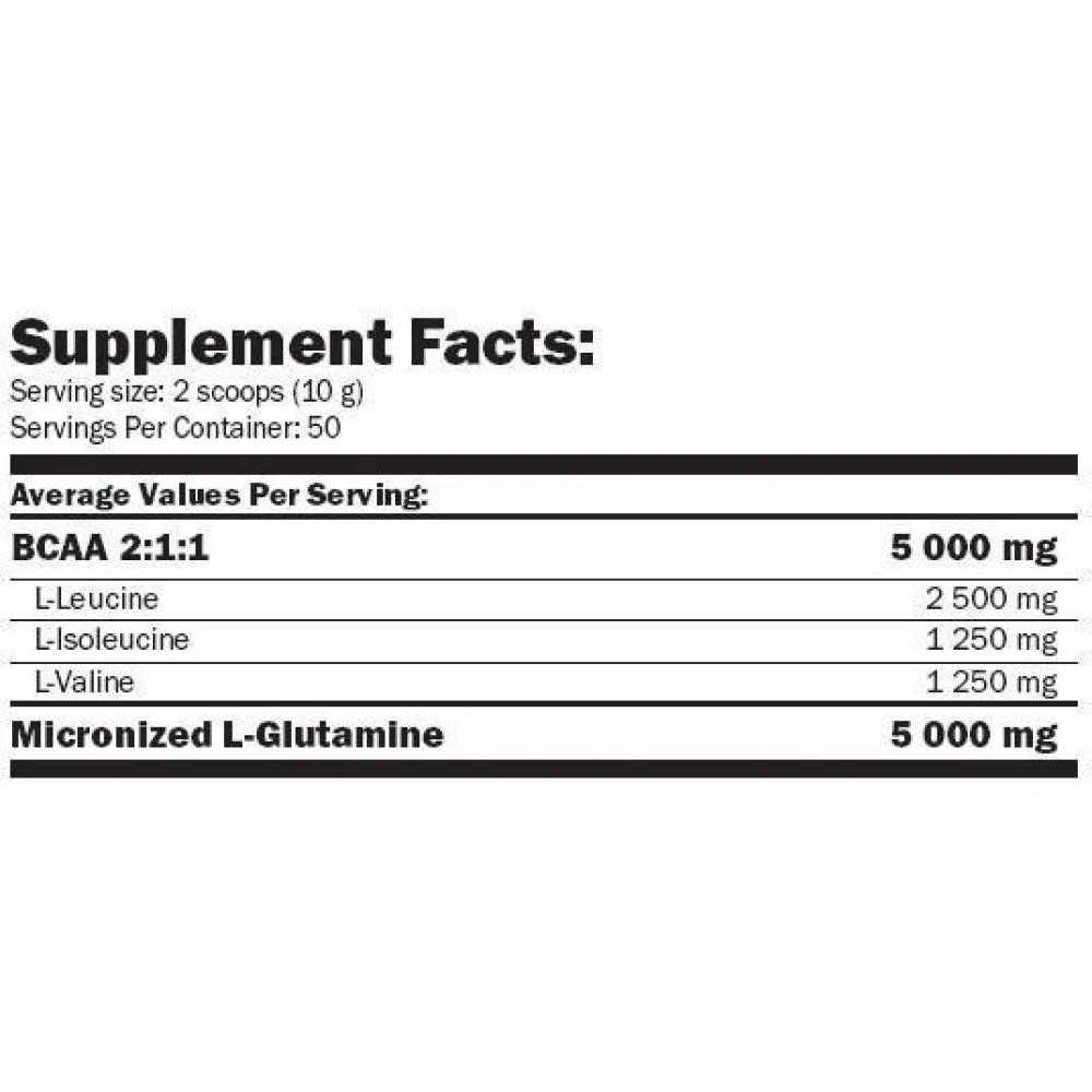 Glutamine + Bcaa 530 Gr Cola - Image 2