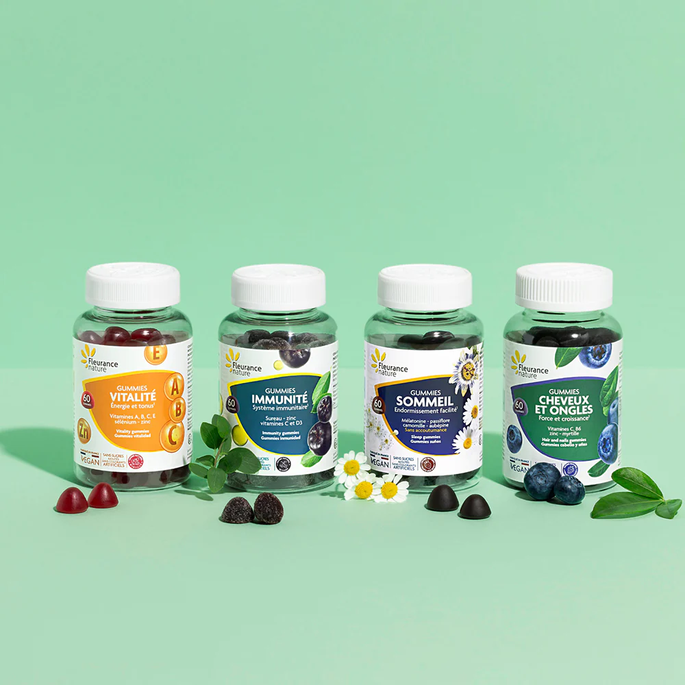 Gummies Pelo Y Uñas Fleurance Nature 60 Gummies - Image 3