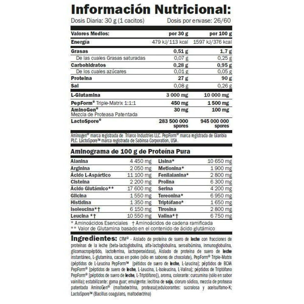 Iso Hd 90 Cfm Protein 800 Gr Vainilla - Image 2