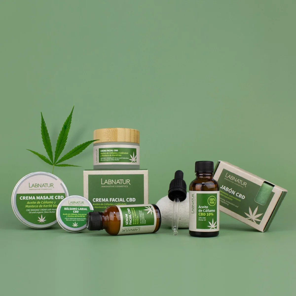 Jabón Natural Cbd Labnatur 100 G | Limpieza Suave | Hidratante | Cuidado Diario - Image 4