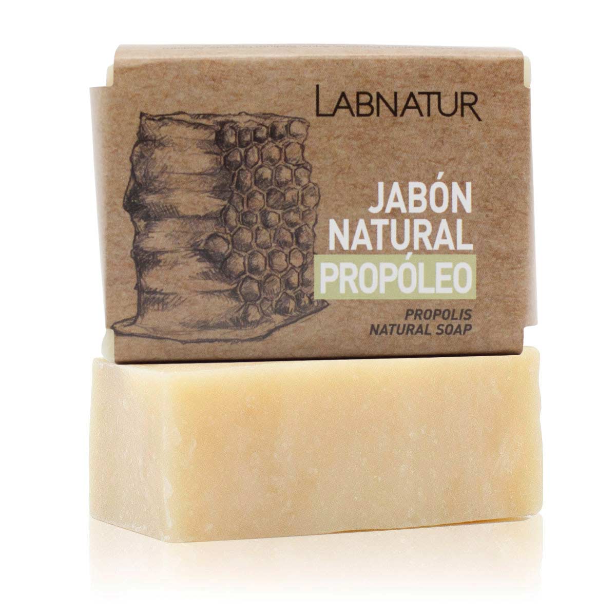 Jabón Natural Propóleo Labnatur 100 g | Purificante | Piel Con Imperfecciones | Limpieza Profunda