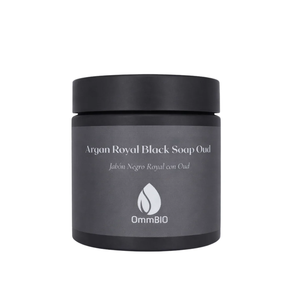 Jabón Negro De Argán Con Oud