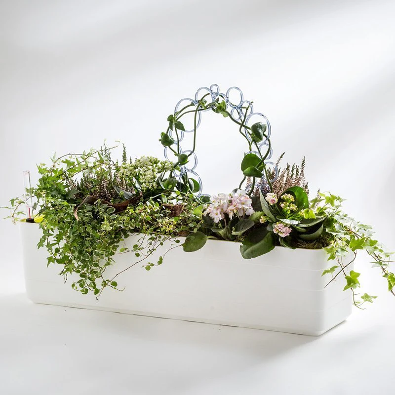 Jardineras Con Autorriego Berberis 60 Blanco