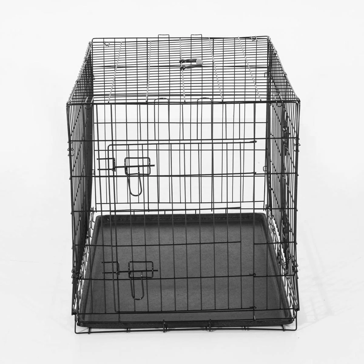 Jaula para perro 122x77x82cm - Negro PawHut - Image 8
