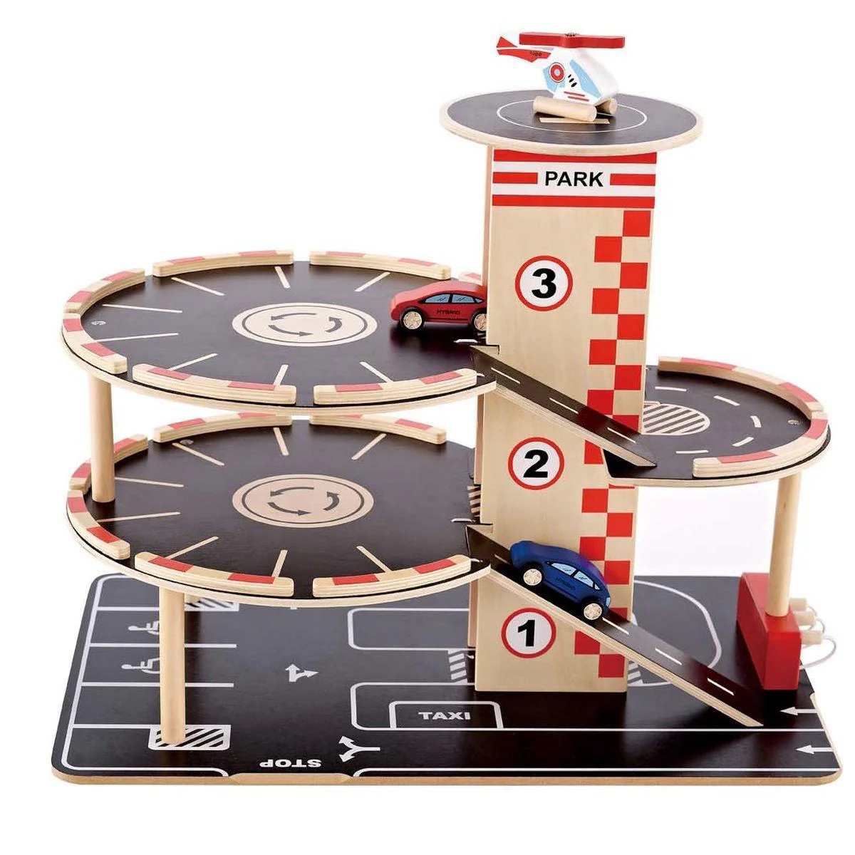 Juego Vehículos-garaje Park And Go Hape - Image 5